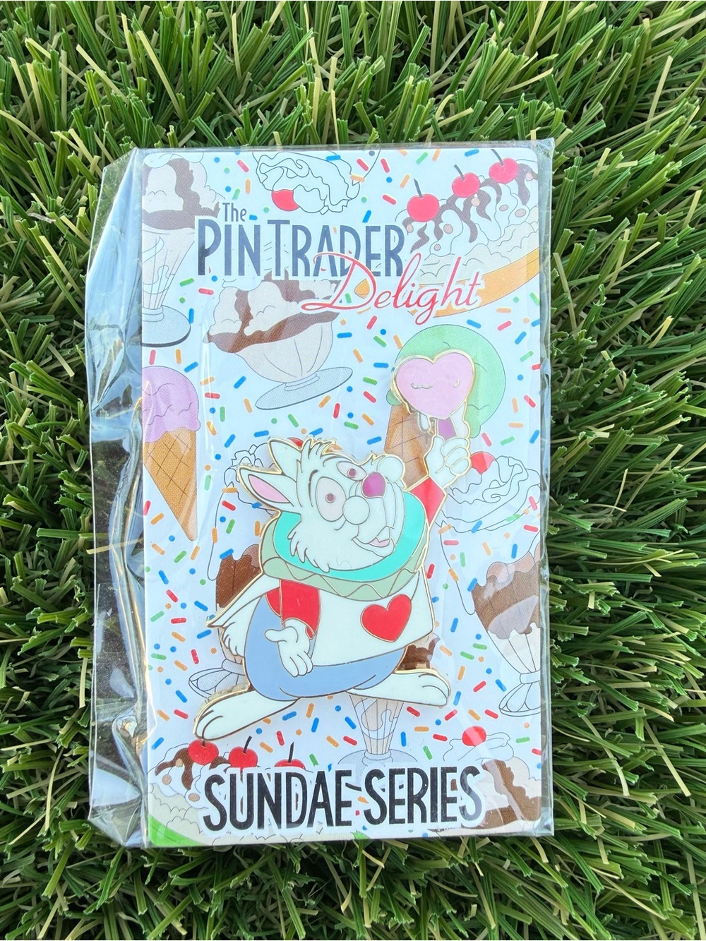 Disney Pin - White Rabbit - Alice In Wonderland PTD Pin Trader Delight DSSH